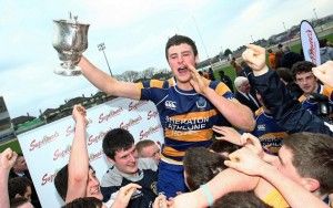 Robert Henshaw celebrates with the cup 14/3/2012