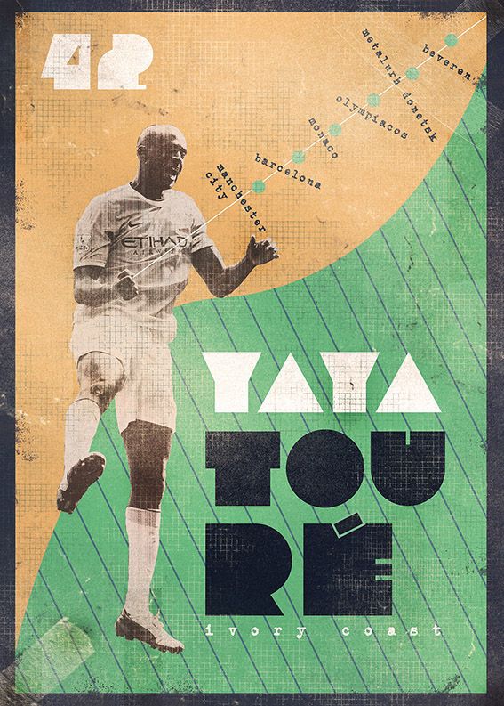Yaya Toure poster