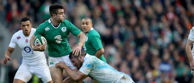 Conor Murray tackled by Chris Robshaw 1/3/2015