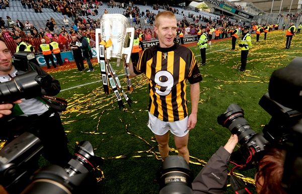 Henry Shefflin celebrates winning his 9th All Ireland 30/9/2012