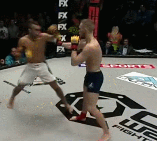 McGregor One Punch KO