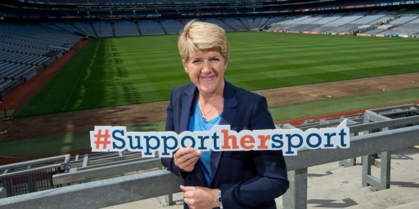REPRO FREE***PRESS RELEASE NO REPRODUCTION FEE*** Clare Balding Liberty Insurance Women in Sport in Ireland 'WISE UP' Study Launch, Croke Park, Dublin 11/6/2015 ‘WISE UP’ STUDY UNCOVERS BARRIERS TO AND RECOMMENDATIONS FOR GREATER PARTICIPATION OF ‘WOMEN IN SPORT’ 73% of those now attending live sports fixtures also did so as children. Liberty Insurance calls on parents and families to pledge to bring daughters, nieces, and granddaughters to sporting fixtures. #supporthersport Pictured at Croke Park is Clare Balding, author, TV and Radio presenter discussing new research and insights into Women in Sport in Ireland as Liberty Insurance revealed a new study¹, ‘WISE UP’. The study has clearly found that going to matches as a child normalises a sporting habit for later life. Liberty Insurance is launching a pledging campaign to encourage parents and families to bring their daughters, sisters, nieces, and granddaughters to a women’s sporting fixture this year. People can tweet their pledge using #supporthersport.  Strikingly, ‘WISE UP’ also revealed that Irish women are more active than Irish men – 55% of women describe themselves as active compared to 45% of men. The study is part of a wider series of initiatives undertaken by Liberty Insurance, proud partner of both the GAA Hurling and Camogie Championships, to shine a light on the challenges and opportunities that exist around unlocking transformational gains in Women in Sport (WIS) in Ireland. Mandatory Credit ©INPHO/Morgan Treacy