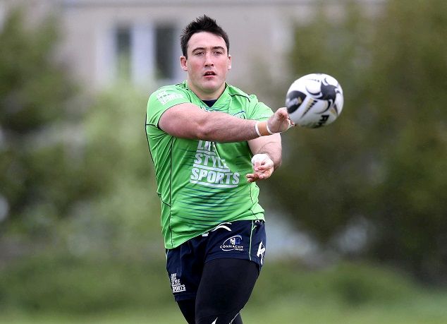 Connacht Rugby Squad Training, The Sportsground, Galway 12/5/2015 Denis Buckley Mandatory Credit ©INPHO/Ryan Byrne