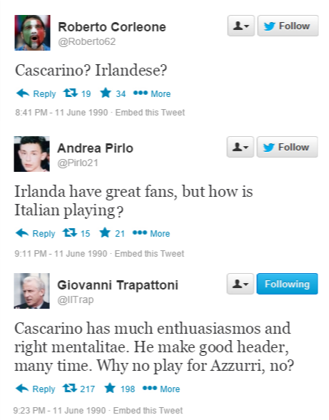 Italian tweets