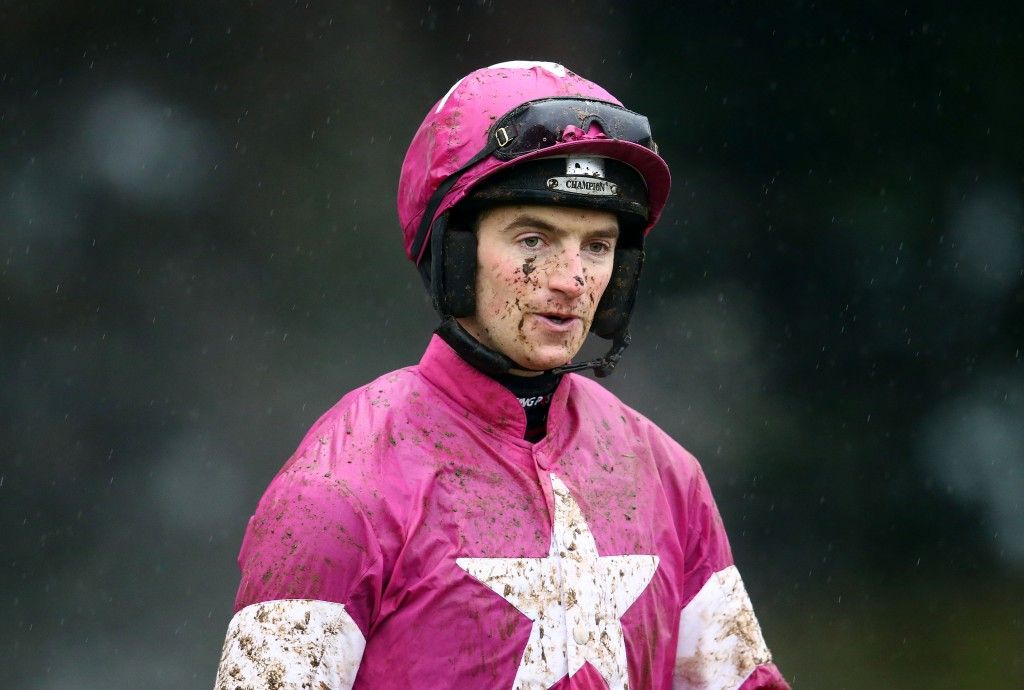 2015 Leopardstown Christmas Festival, Leopardstown Racecourse, Dublin 26/12/2015 The Thorntons Recycling Maiden Hurdle Jockey Patrick Mullins after winning the race onboard A Toi Phil Mandatory Credit ©INPHO/©INPHO/Cathal Noonan
