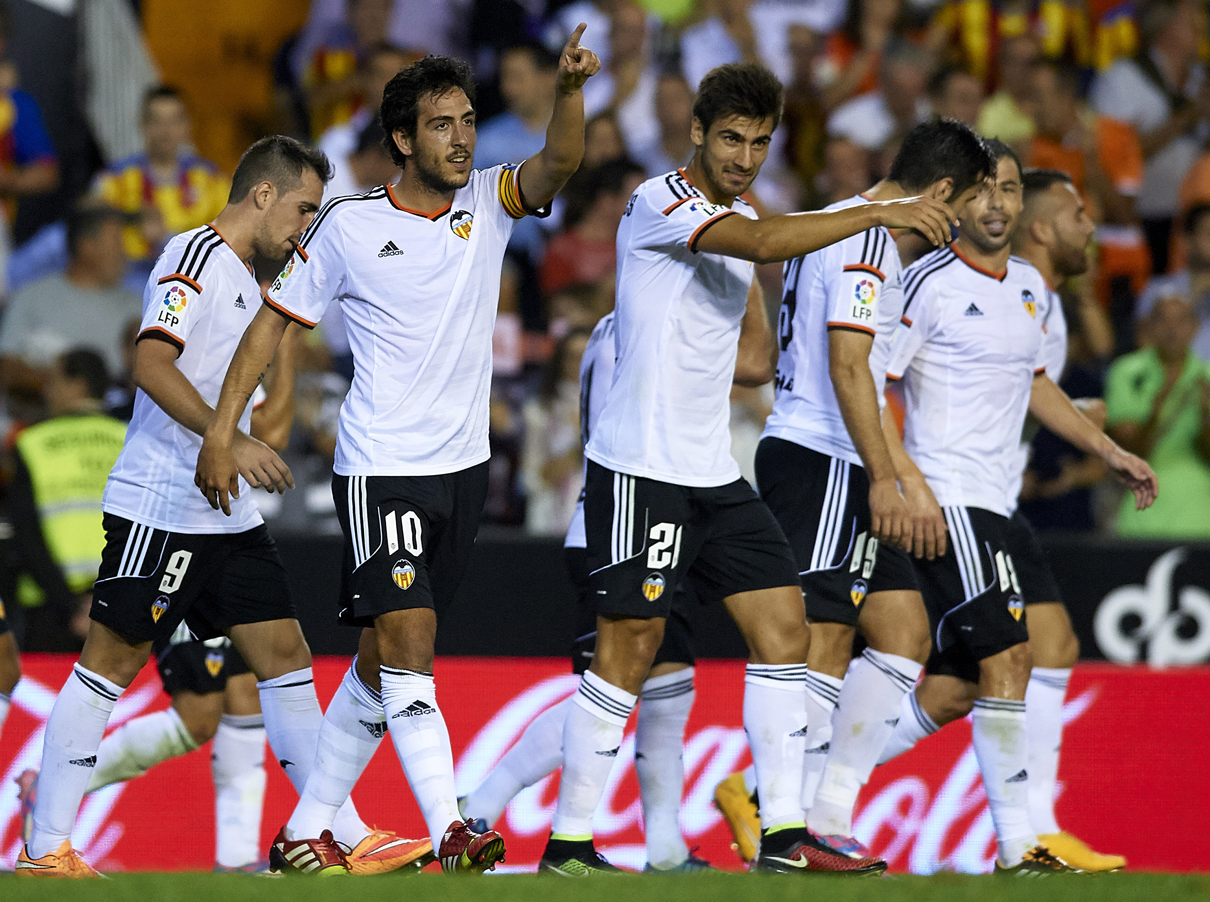 Gary Neville attempts to drag improvement out of Valencia by stripping Dani  Parejo of captaincy 