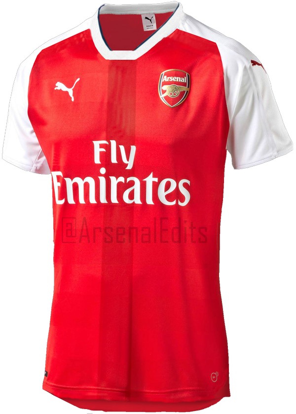 PICS: Images of next season's Arsenal home shirt have been ...