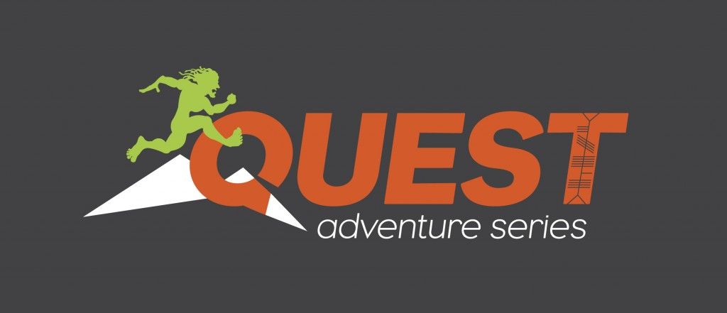 Quest logo on dark