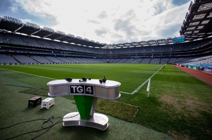 A view of Croke Park before the start of this afternoon's finals 17/3/2016