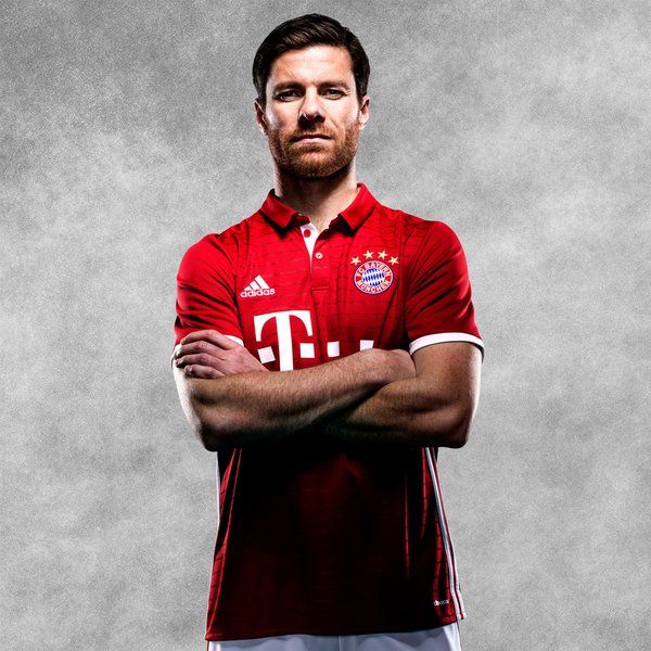Bayern Munich kit is Xabi Alonso 