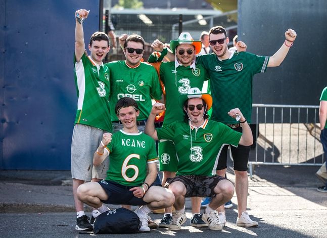 Ireland supporters 31/5/2016