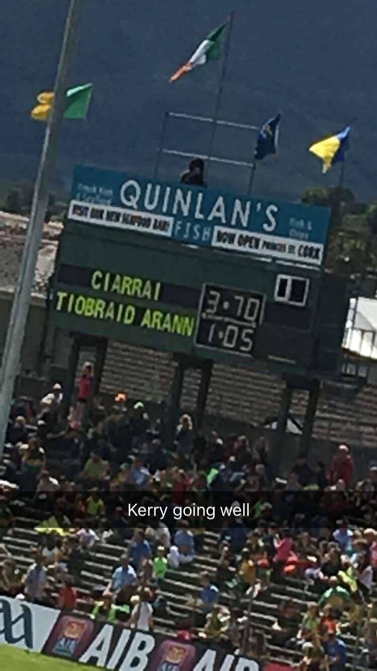 Kerry scoreboard