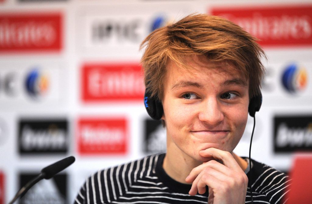 Martin Odegaard Officially Unveiled At Real Madrid