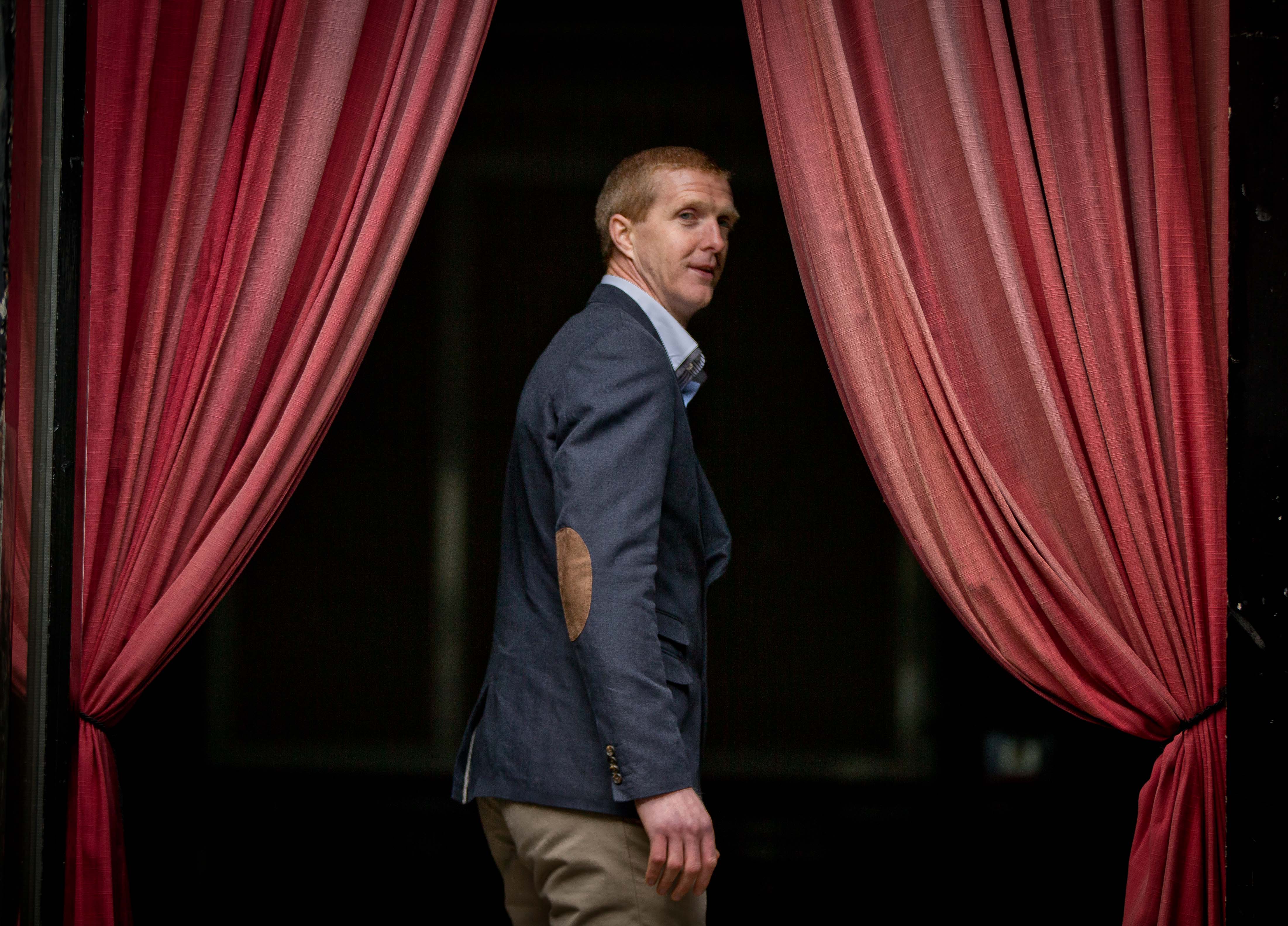 Henry Shefflin Press Conference, The Langton Hotel, Kilkenny 25/3/2015 Henry Shefflin after today's press conference to announce his inter-county retirement Mandatory Credit ©INPHO/Morgan Treacy