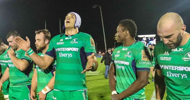Connacht’s Ultan Dillane  at the end of the match 7/10/2016