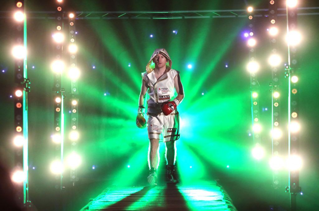 Paddy Barnes makes his way to the ring 5/11/2016