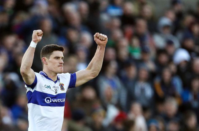 Diarmuid Connolly celebrates at the final whistle 5/11/2016