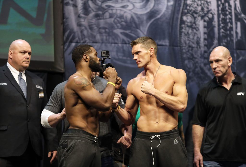 Tyron Woodley and Stephen Thompson 11/11/2016