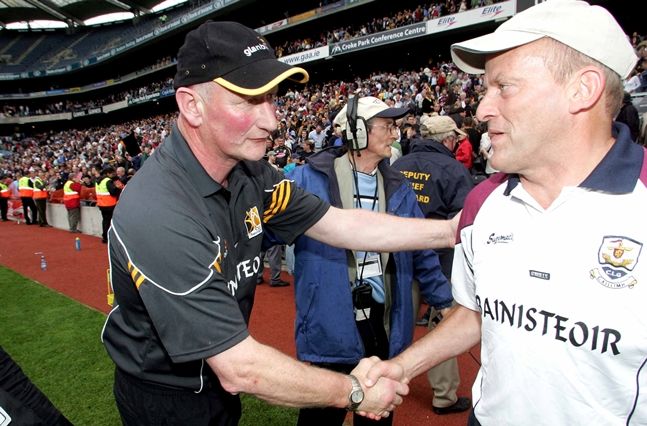 Manager Brian Cody and Manager Ger Loughnane 28/7/2007