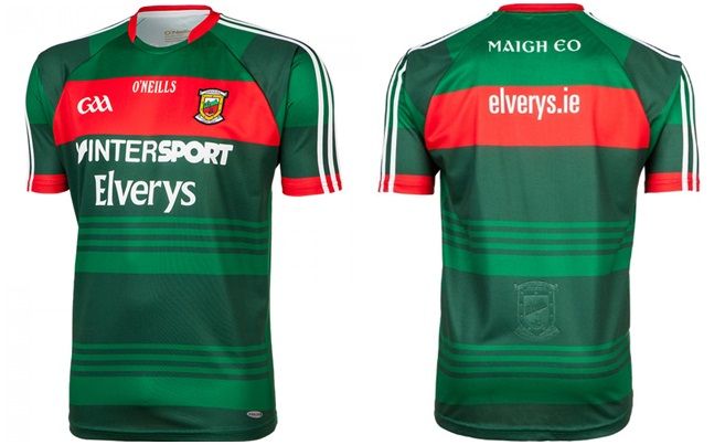 Mayo sport new away jersey against 
