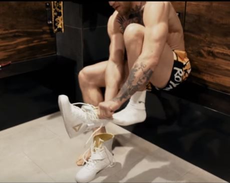 Conor McGregor's new boxing boots