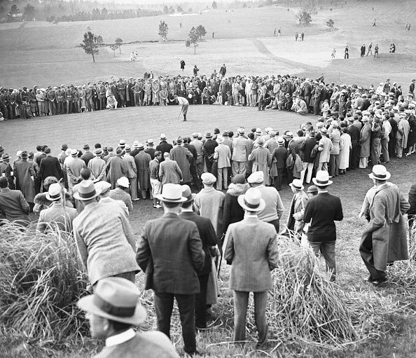 The first ever US Masters golf tournament